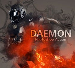 极品PS动作－恶灵守者：Daemon Photoshop Action